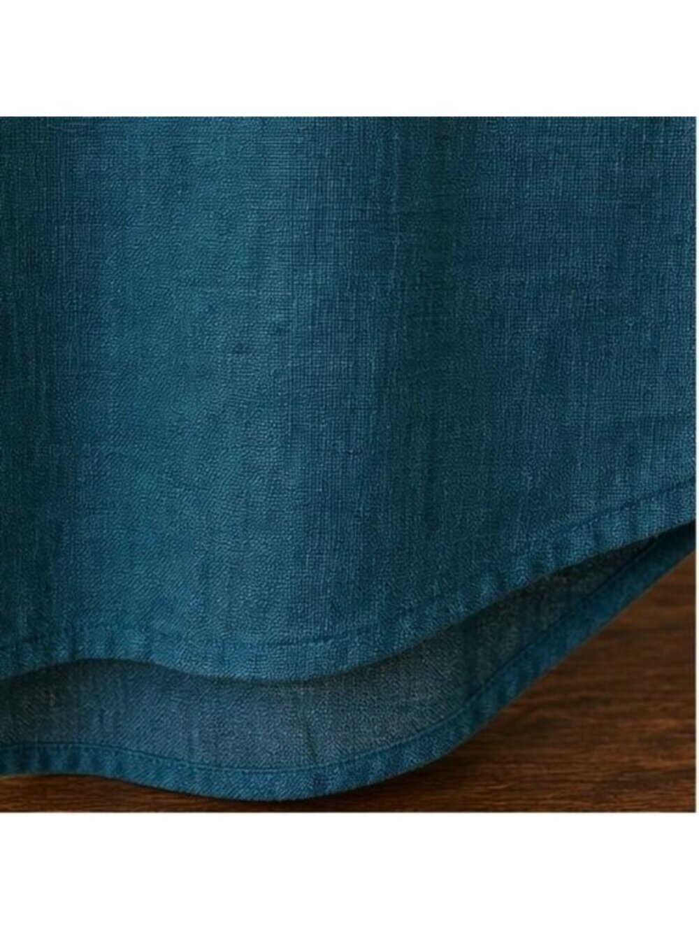 Teal Ruffle Blouse - Picture 6 of 6